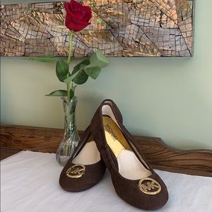 Authentic Michael Kors Suede Flat